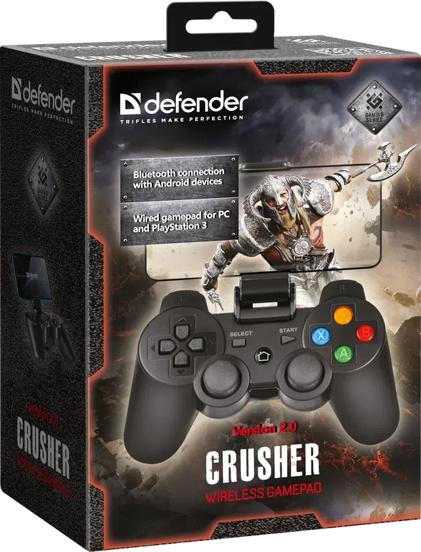 Defender - Бесправадны геймпад Crusher