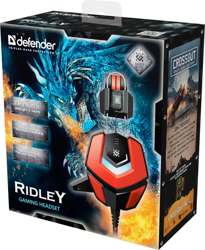 Defender - Гульнявая гарнітура  Ridley