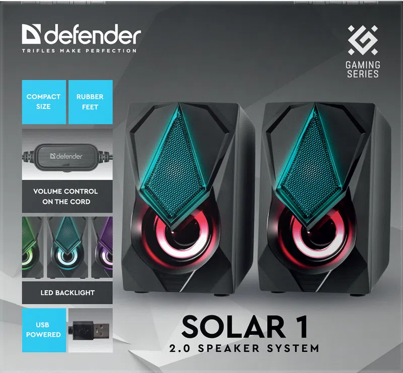 Defender - Акустычная 2.0 сістэма Solar 2