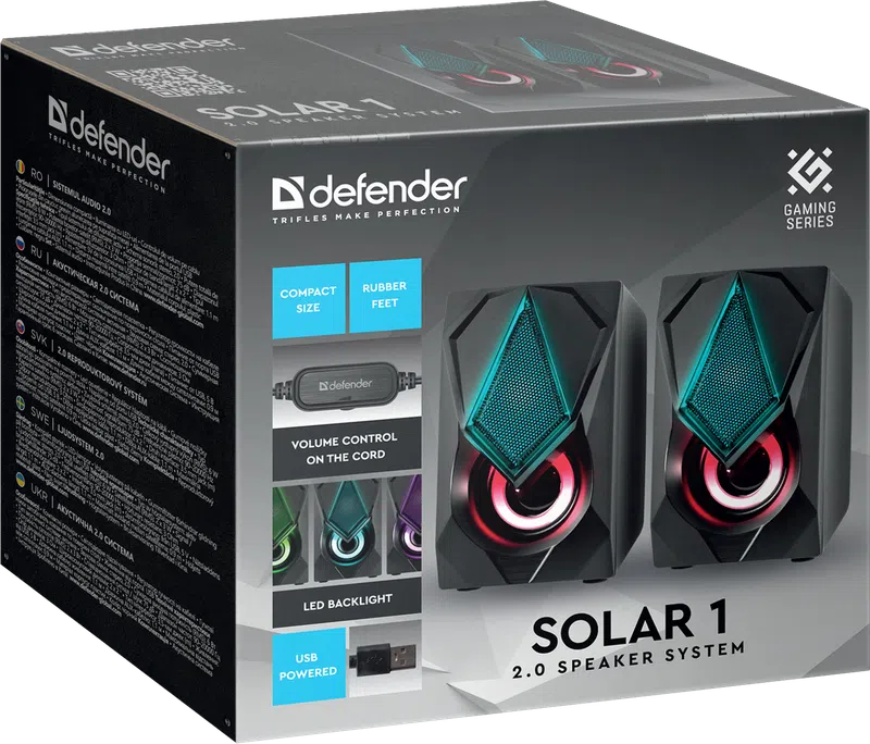 Defender - Акустычная 2.0 сістэма Solar 2