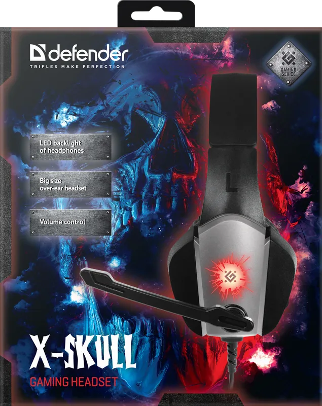 Defender - Гульнявая гарнітура  X-Skull