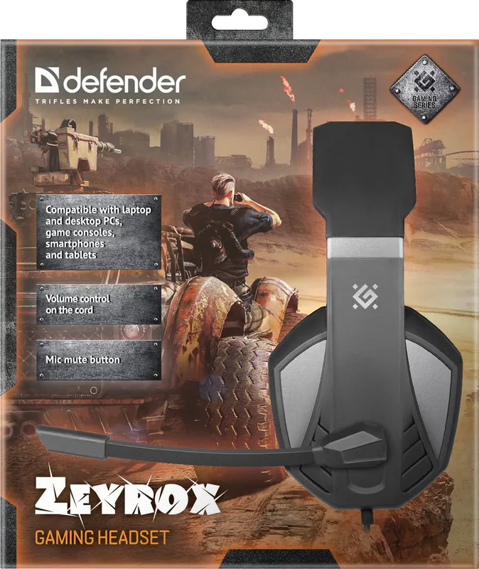 Defender - Гульнявая гарнітура  Zeyrox