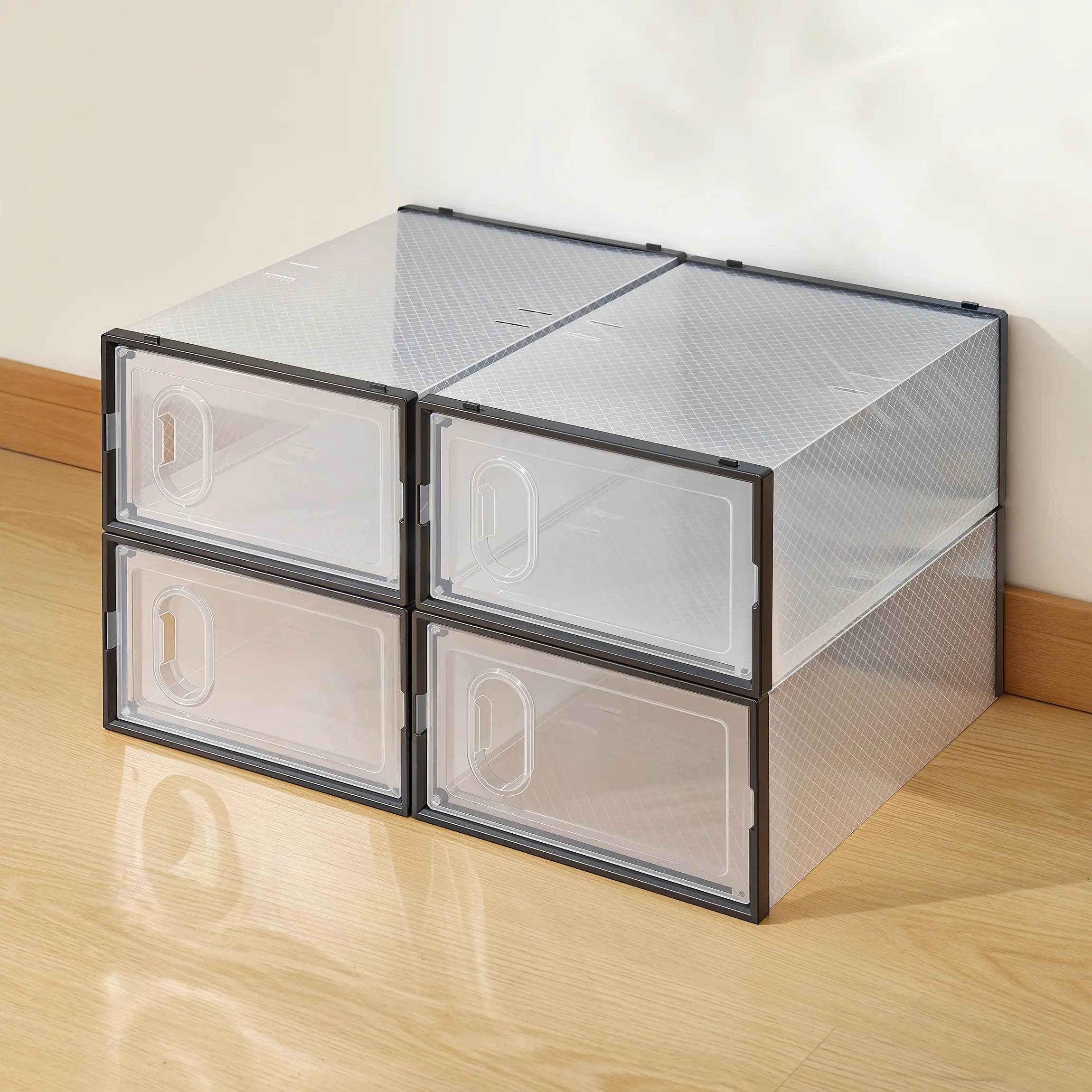 Defender - Set of storage boxes for shoes Krystal Pro