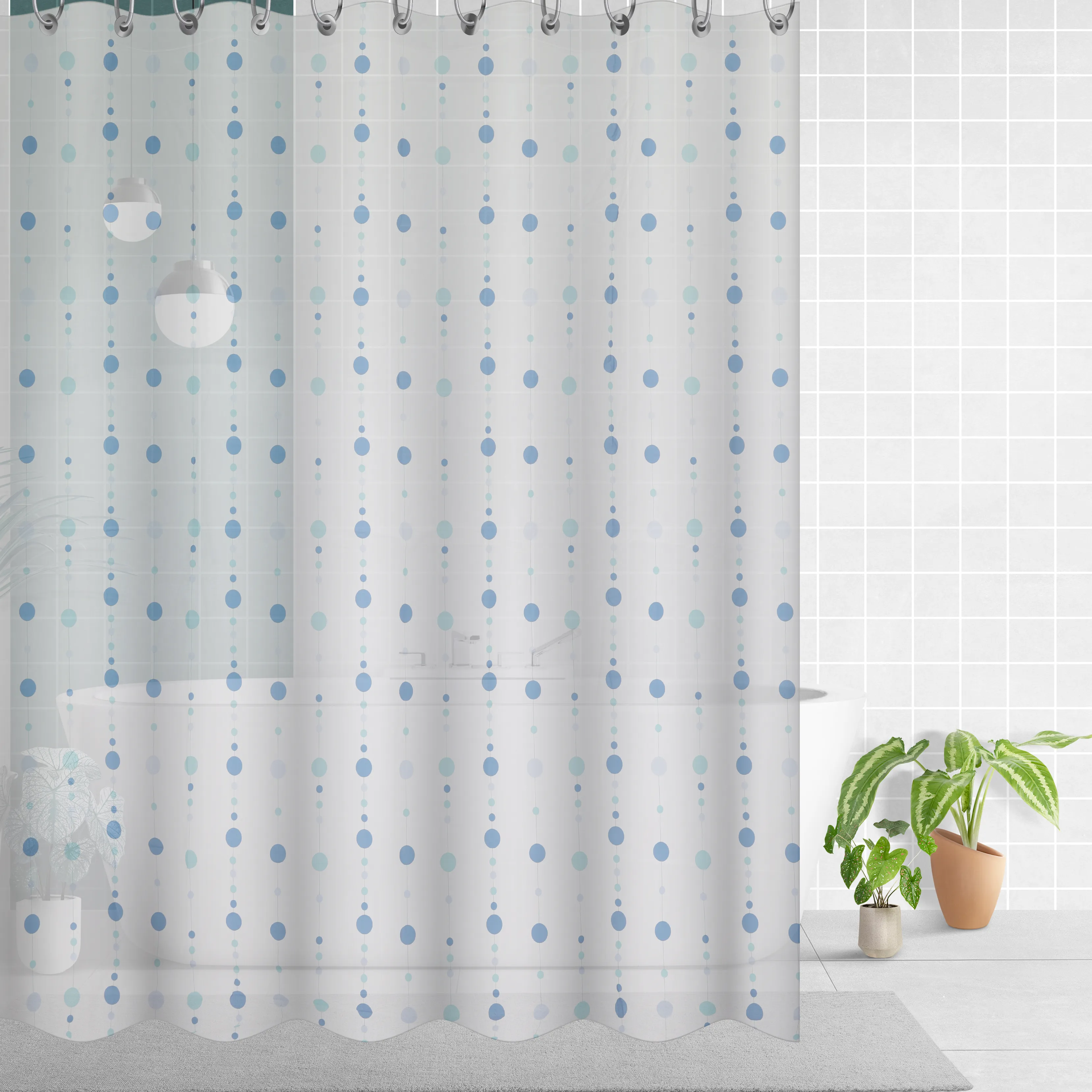 Defender - Shower curtain Geometry Eco-01