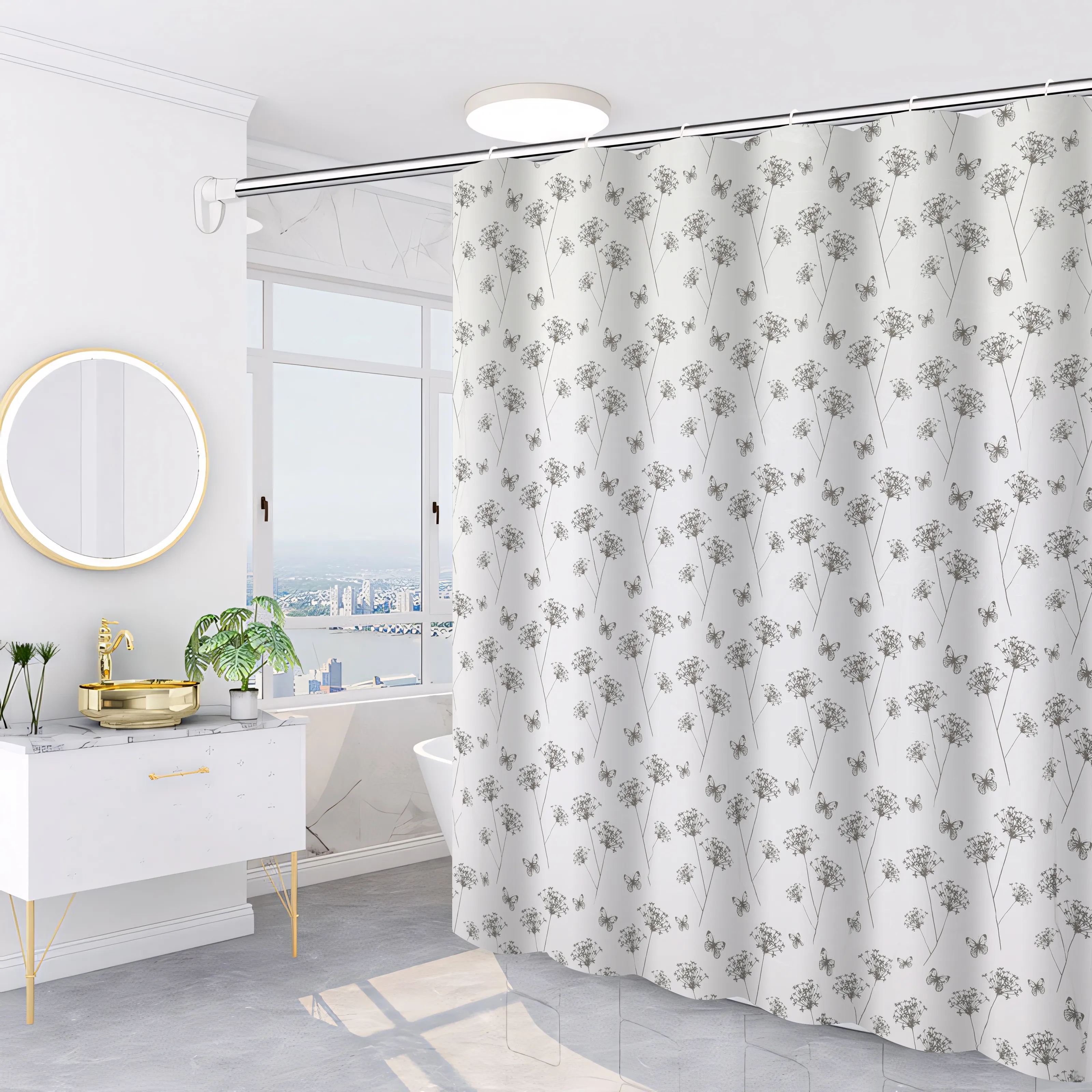 Defender - Shower curtain Nature Eco-01