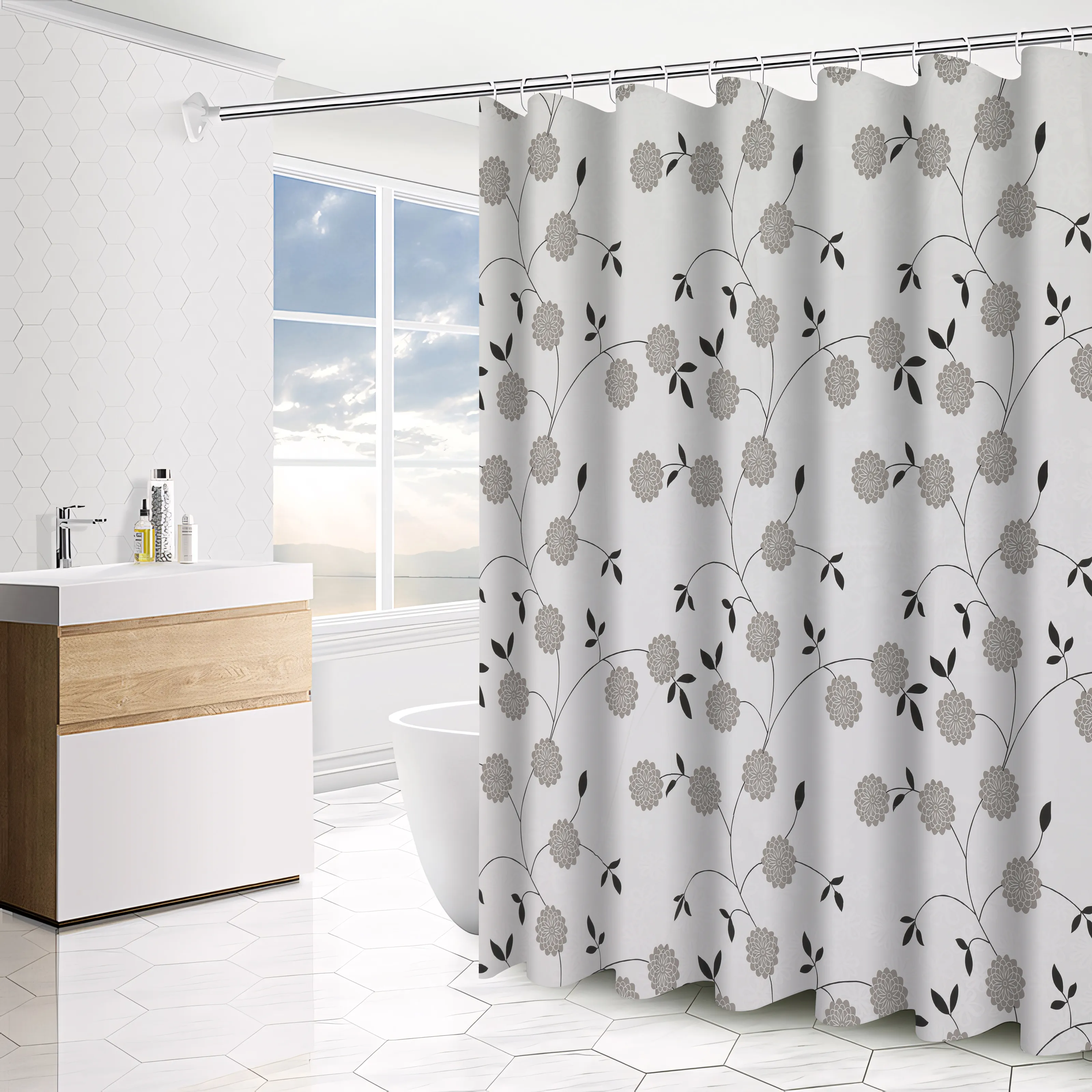 Defender - Shower curtain Nature Eco-02