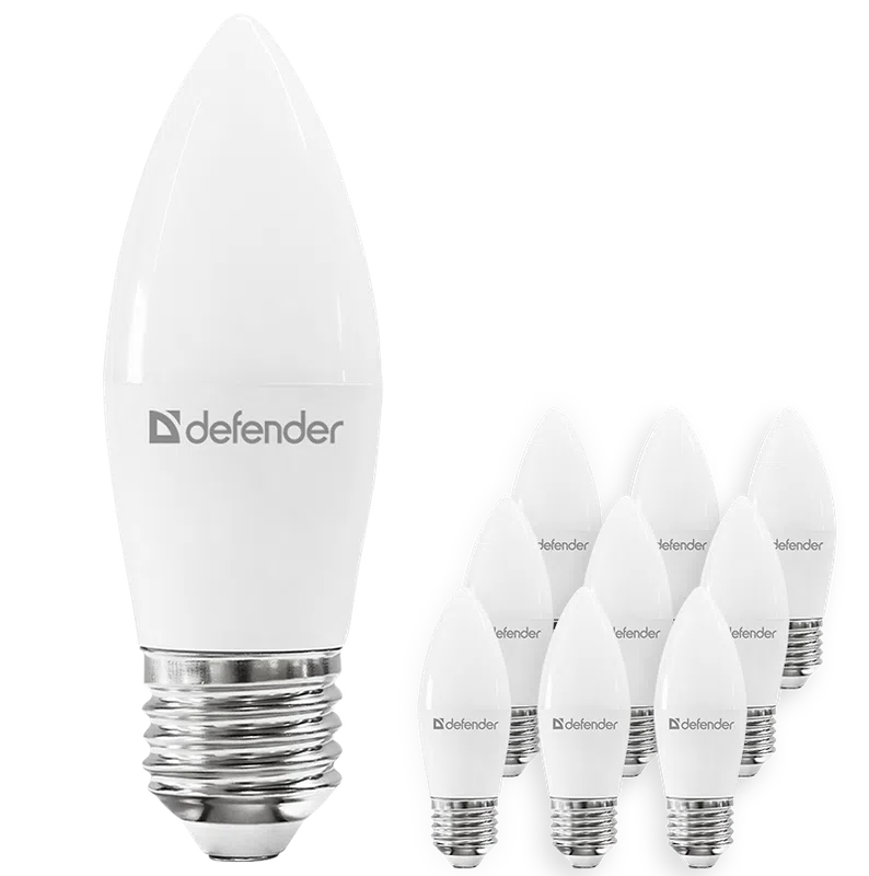 Defender - LED Light bulbs C37-12W-830-E27