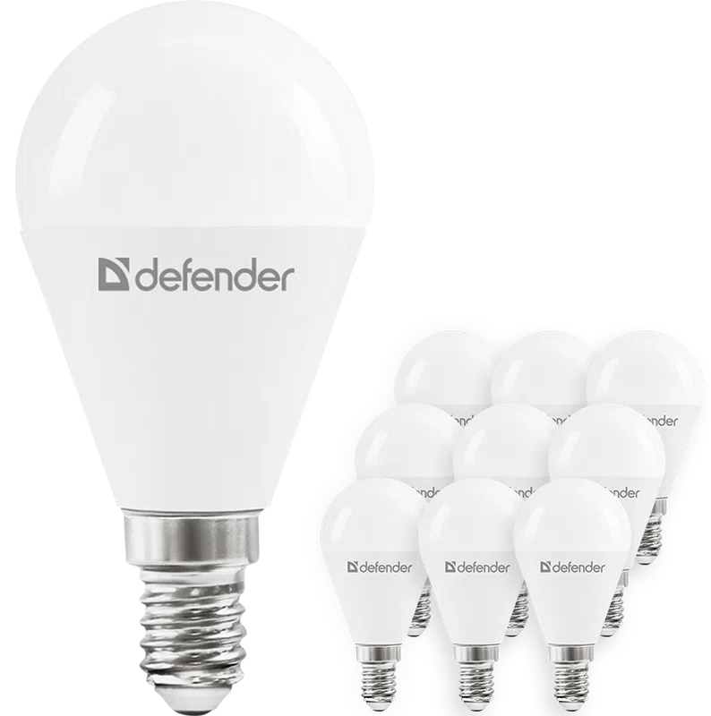 Defender - LED Light bulbs P45-12W-840-E14 10pack