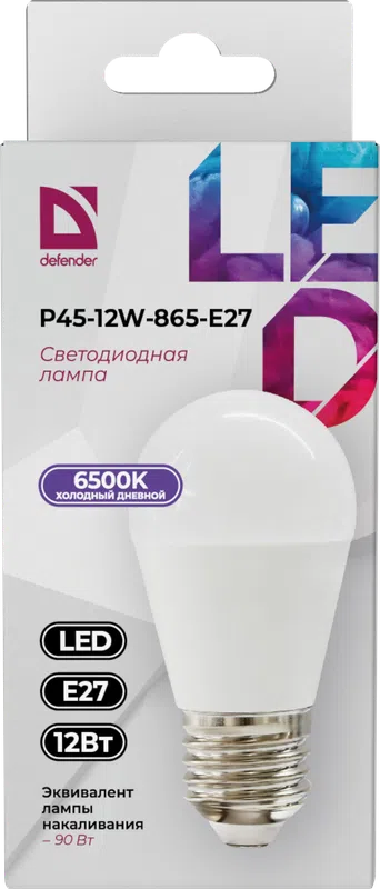 Defender - LED Light bulbs P45-12W-865-E27