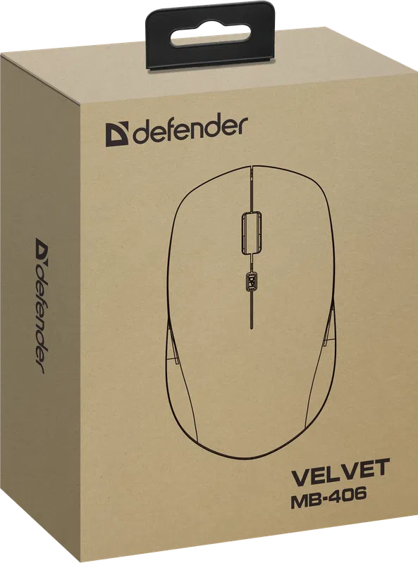 Defender - Бесправадная аптычная мыш Velvet MB-406