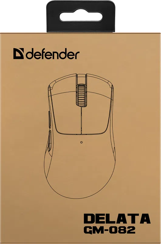 Defender - Бесправадная гульнявая мыш Delata GM-082