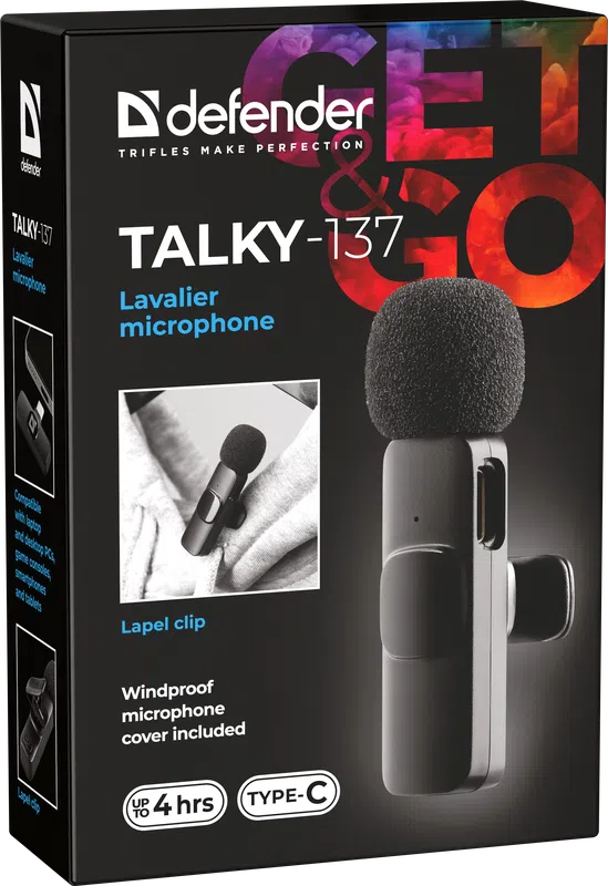 Defender - Lavalier microphone Talky-137