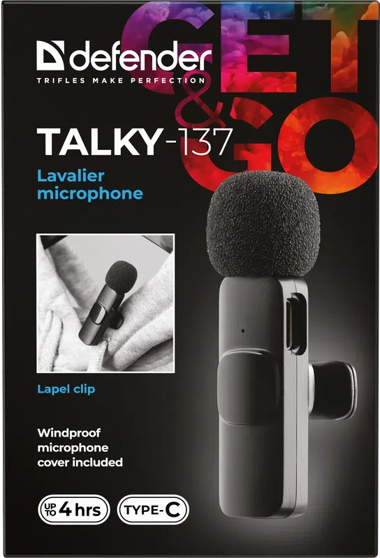 Defender - Lavalier microphone Talky-137