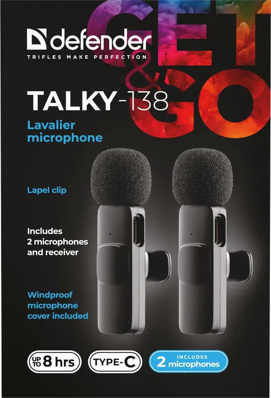 Defender - Lavalier microphone Talky-138