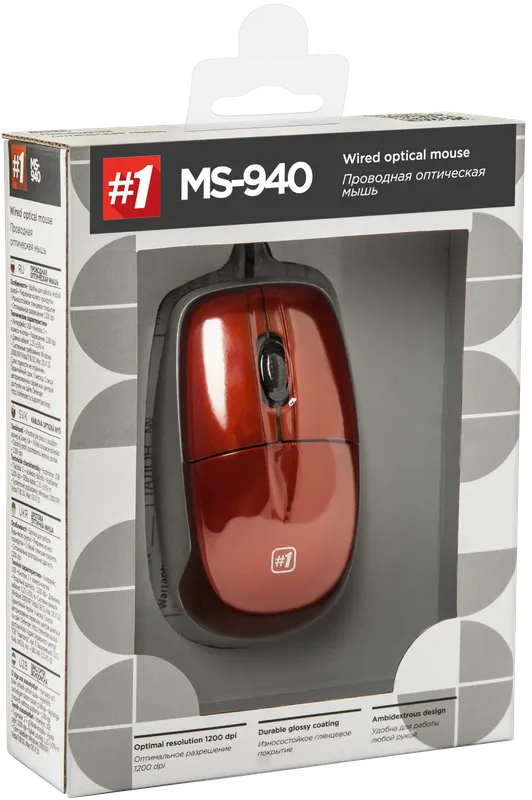 Defender - Правадная аптычная мыш MS-940