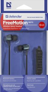 Defender - Бесправадная гарнітура FreeMotion B670