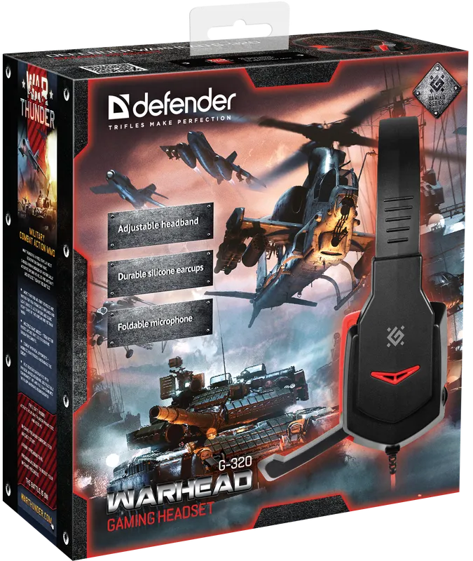 Defender - Гульнявая гарнітура  Warhead G-320