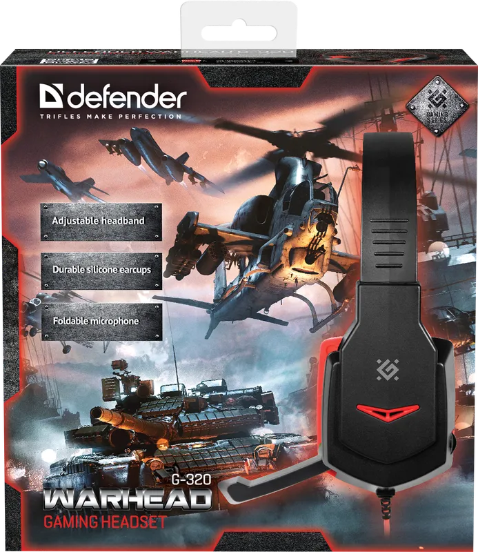 Defender - Гульнявая гарнітура  Warhead G-320