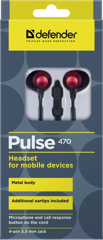 Defender - Гарнітура для смартфонаў Pulse 470