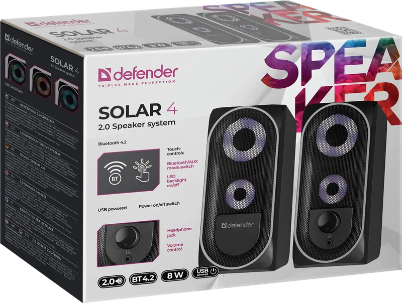 Defender - Акустычная 2.0 сістэма Solar 4