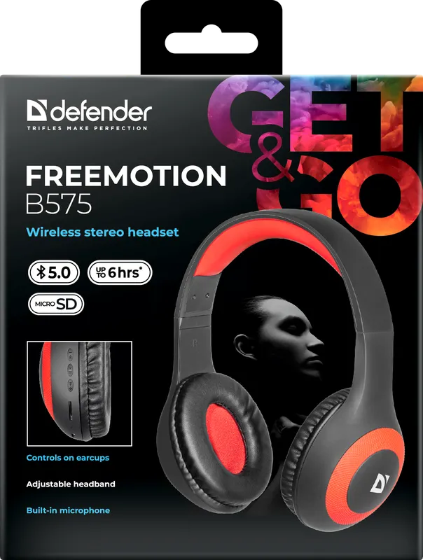 Defender - Бесправадная гарнітура FreeMotion B575