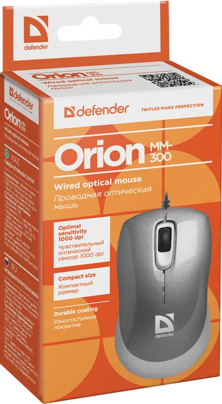 Defender - Правадная аптычная мыш Orion MM-300